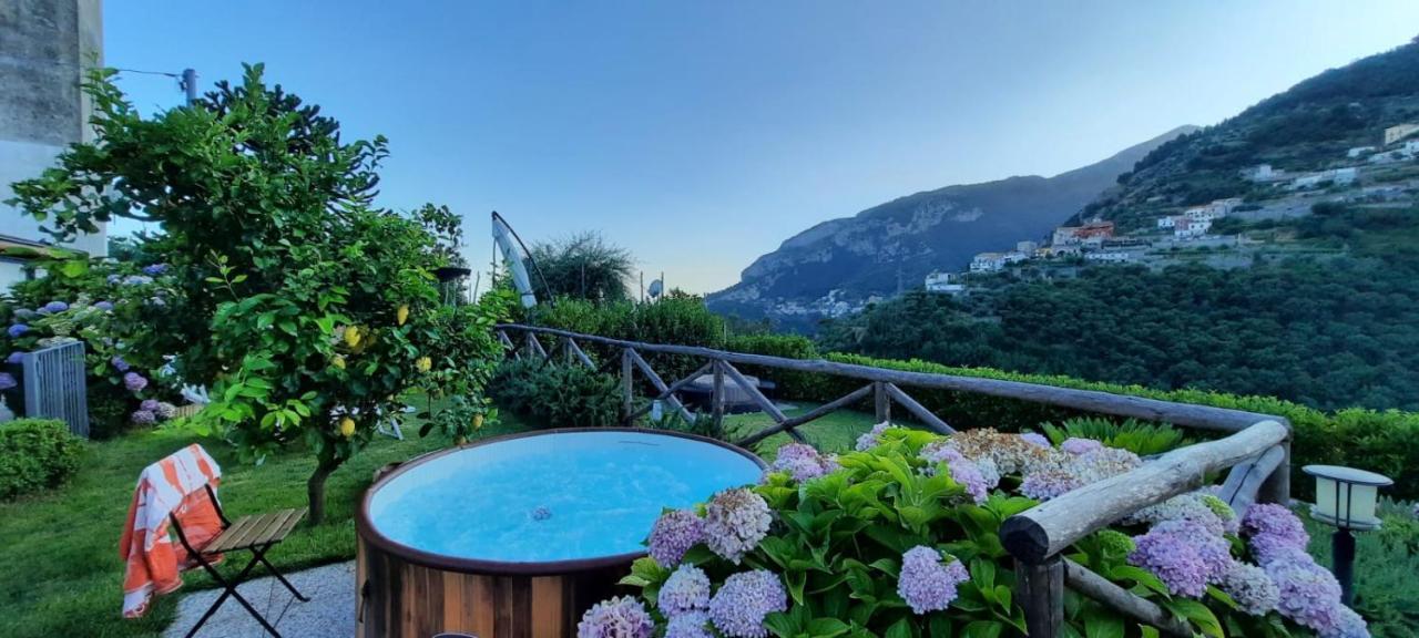 Suite Lia - Private Room With Garden And Tub Close To Villa Eva E Cimbrone, Ravello Exterior photo