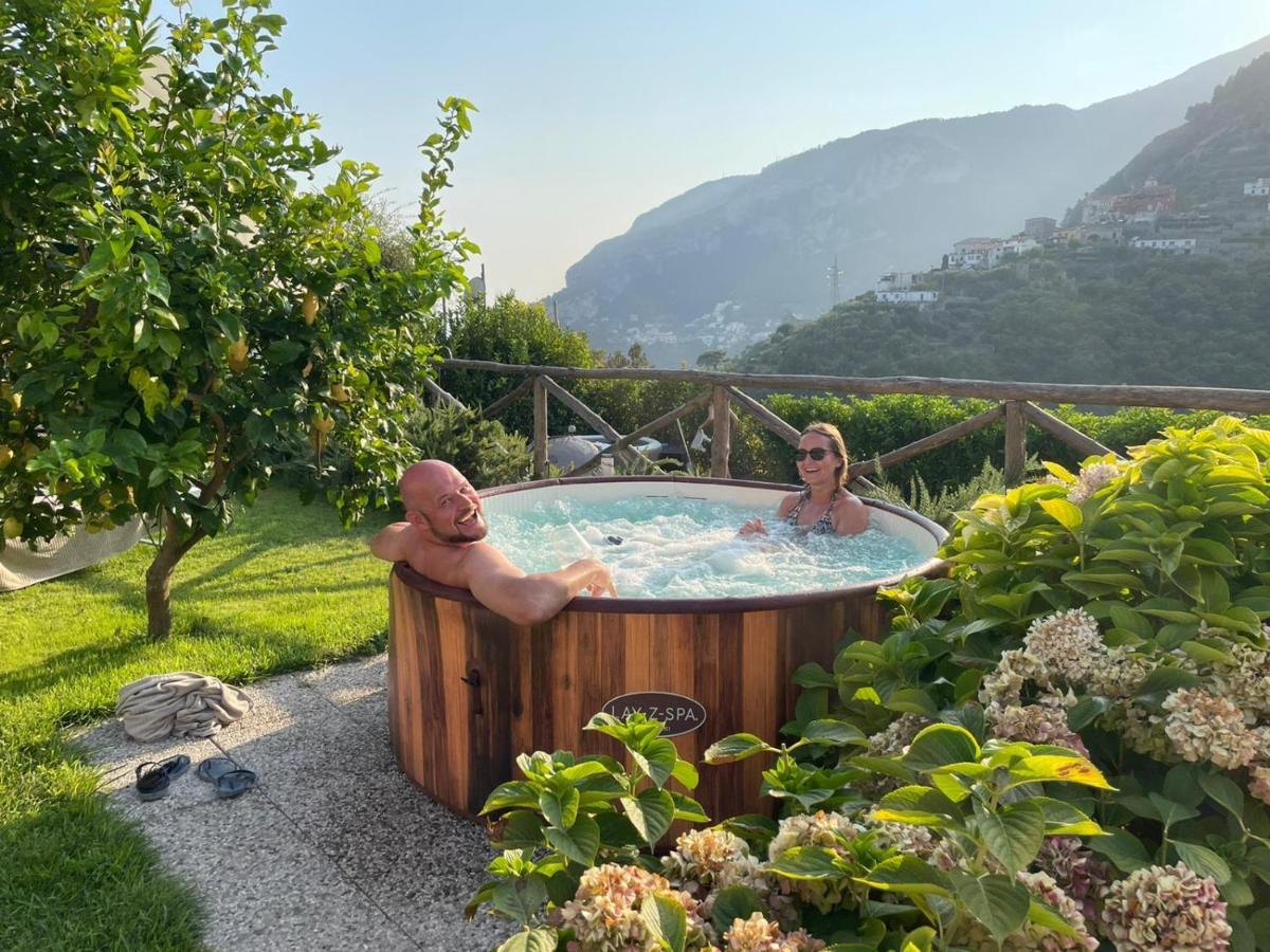 Suite Lia - Private Room With Garden And Tub Close To Villa Eva E Cimbrone, Ravello Exterior photo